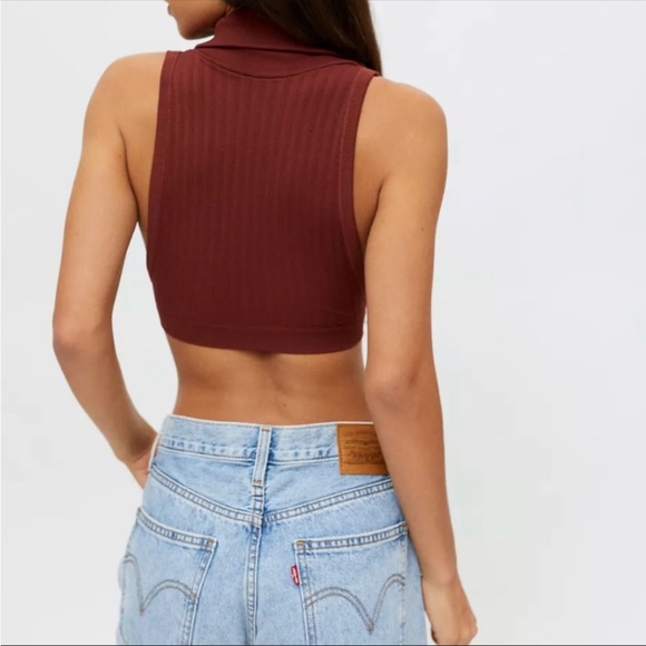 NWOT Urban Outfitters Out From Under Break Point Collared Bra Top Size XL Y2K - Picture 5 of 10